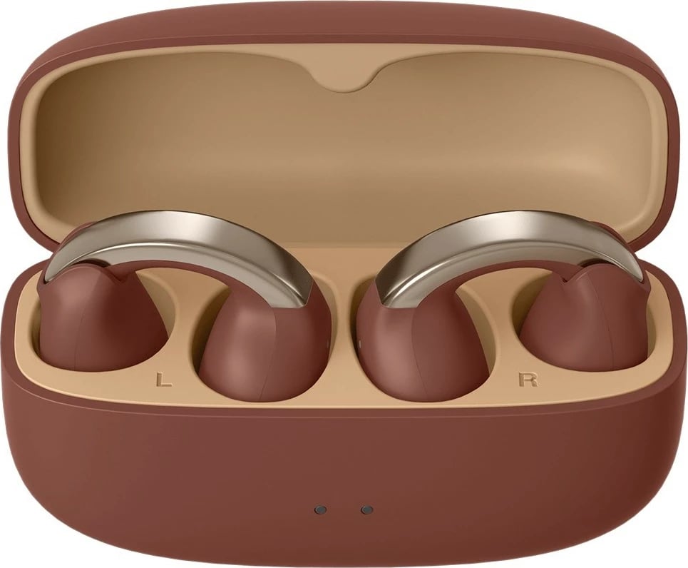 Kufje pa tela JVC HA-NP1T Bluetooth 5.3 8h/24h me kuti mikrofon USB-C kafe gështenjë