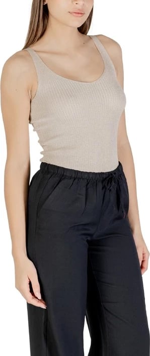 Canotierë Jacqueline De Yong femra, beige