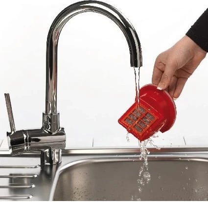 Fshesë dore Ariete 2474, e zezë