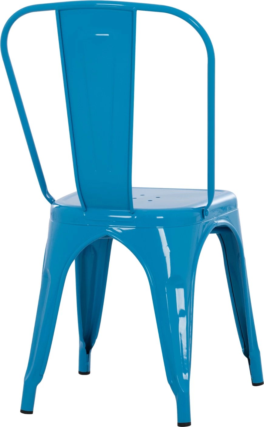 Karrige për ngrënie MELITA FH8641.08 metalike ngjyrë kaltër 43x50x82Hcm