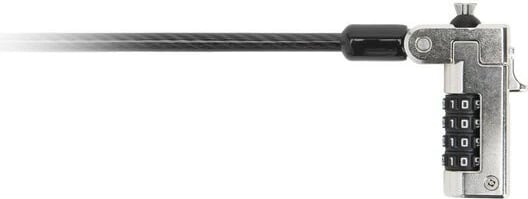 Kabllo sigurie Kensington N17 2.0 me kombinim, për pajisje Dell, 1.8m, E zezë