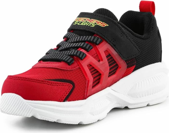 Atlete fëmijë Skechers, të kuqe dhe të zeza