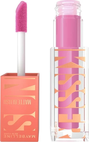 Blush i lëngshëm mat Maybelline Sunkisser Matte Blush 32 Lilac Clouds për femra, 4.7ml