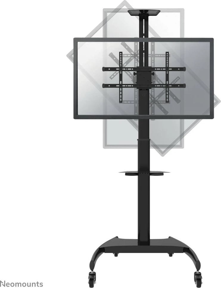 Karrocë TV Neomounts PLASMA-M1900E, 37-70 inç, rrotulluese, e zezë