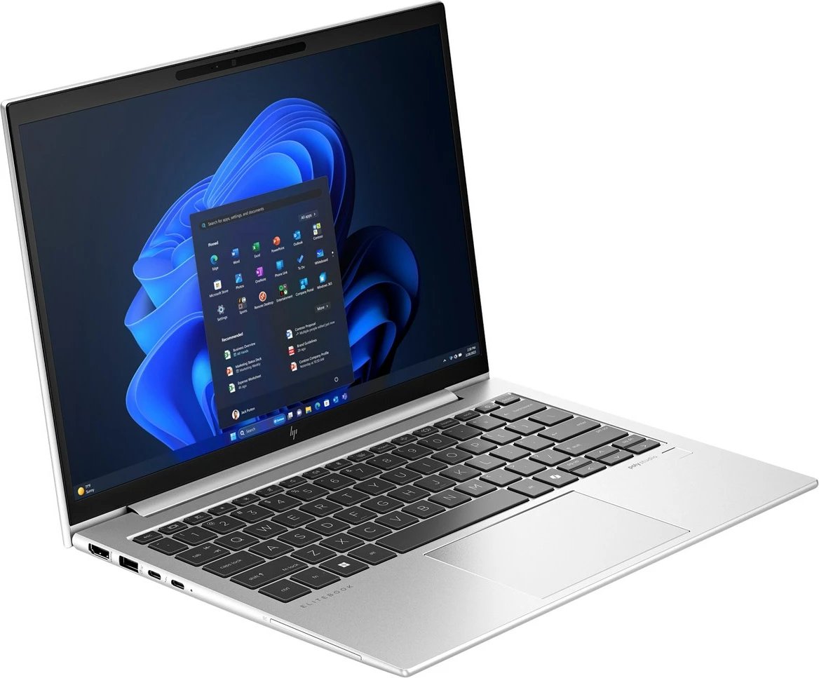 Laptop HP EliteBook 830 G11, 13.3", Intel Core Ultra 7 155U, 16 GB RAM, 512 GB SSD, Silver