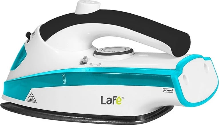 Hekur udhëtimi, Lafe ZPH-201, 800W, pllakë qeramike, dorezë palosëse, kabllo 1.8 m, Black/Blue/White