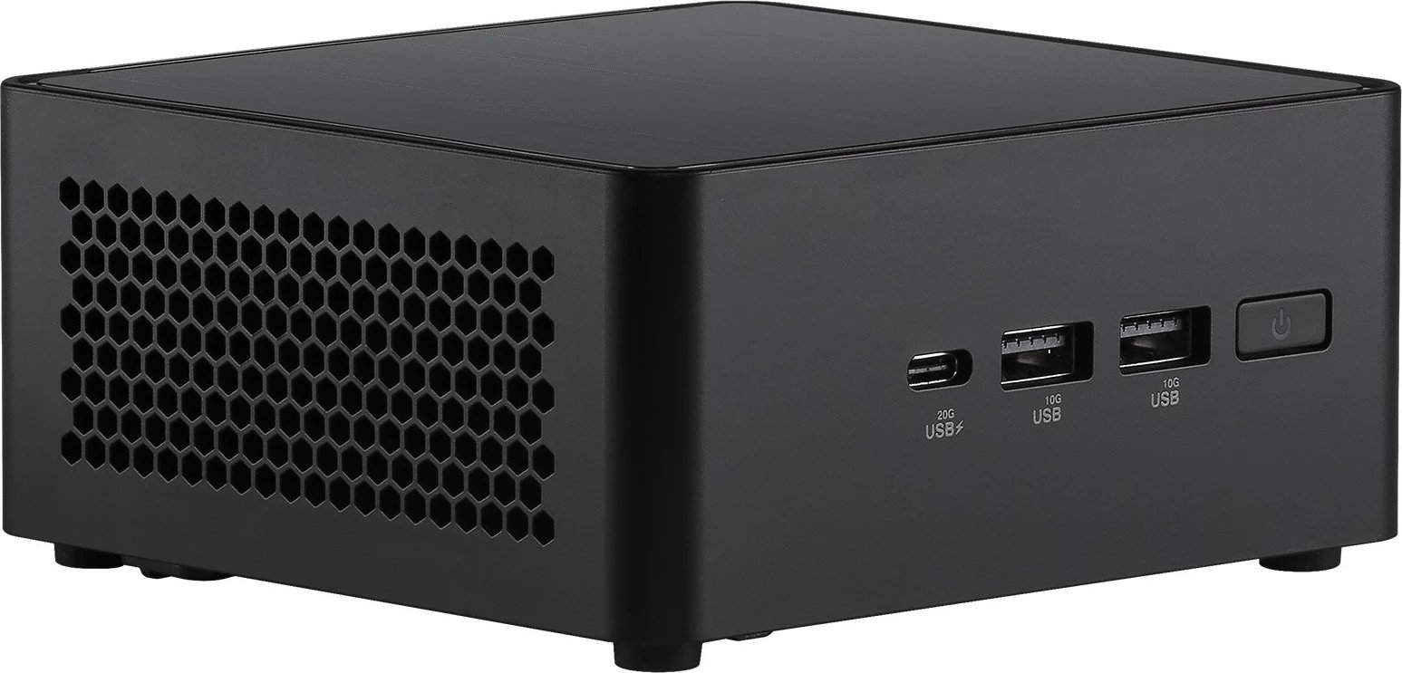 Mini PC barebone ASUS NUC 14 Pro RNUC14RVHU500000I, DDR5-SDRAM, Ethernet LAN, Wi-Fi 6E (802.11ax)