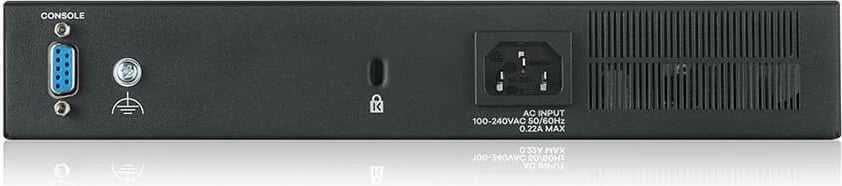 Switch i menaxhuar Zyxel GS2220-10-EU0101F, 8x GbE, 2x Combo, për rack, i zi