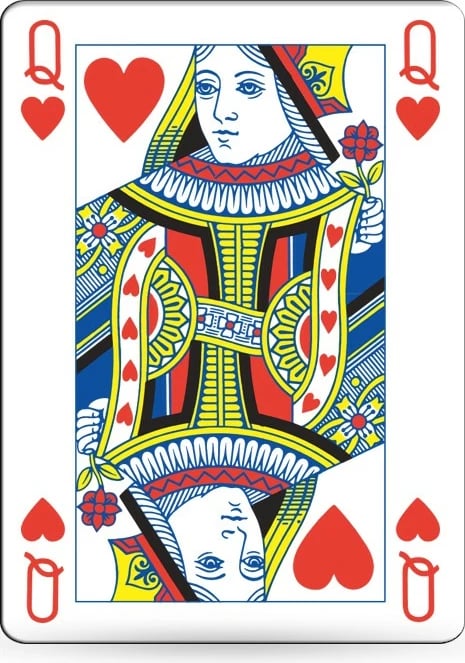 Letra loje Winning Moves Waddingtons No.1, 55 copë, kuqe/kaltër