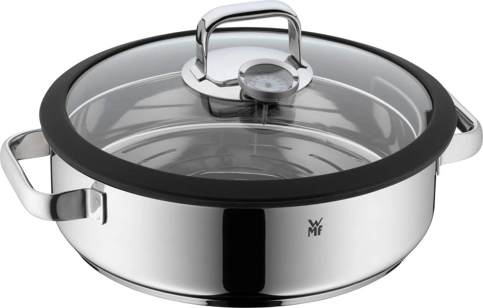 Tenxhere WMF Vitalis 1743016040, 5 L, Inoks, Qeramike, Gaz, Induksion, Inoks, Qelq