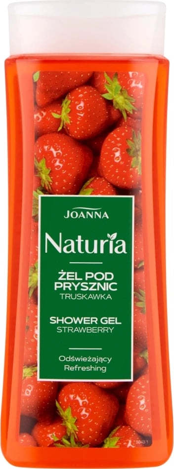 Xhel dushi për femra Joanna Naturia Strawberry, 300ml