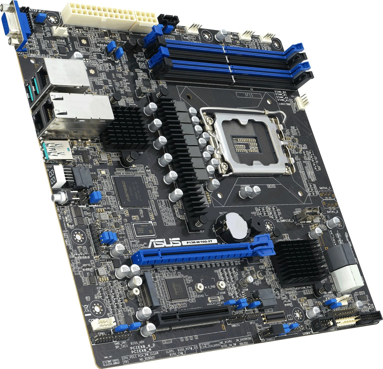 Pllakë amë ASUS P13R-M/10G-2T, Intel LGA 1700, DDR5, micro ATX, 128GB