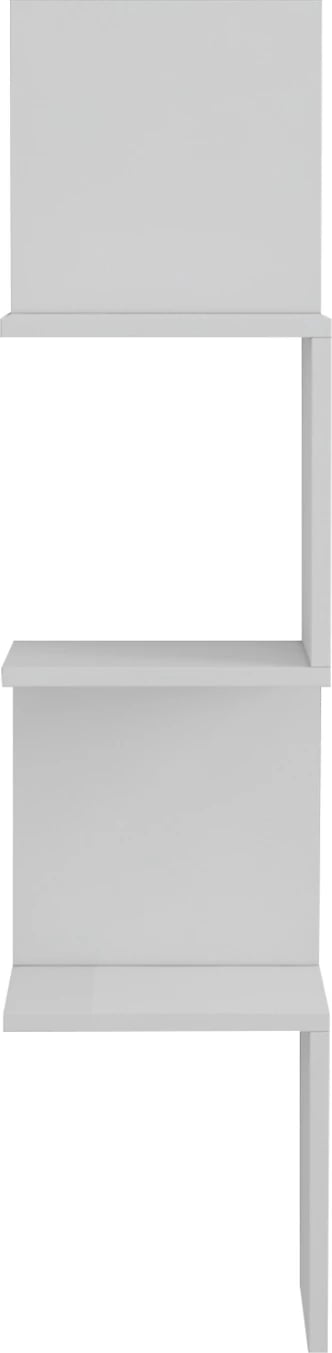 Rraft këndor MELAMINE, i bardhë