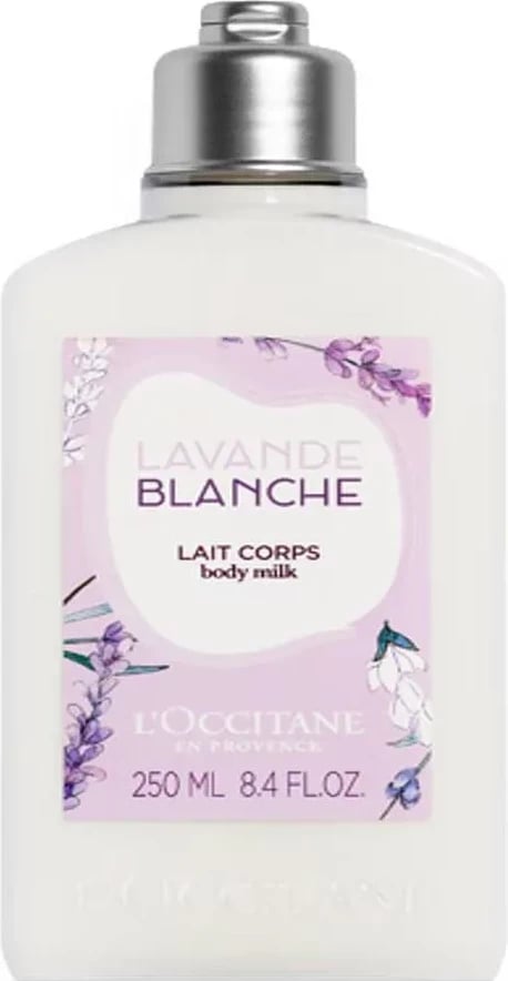 Qumësht trupi unisex L'Occitane Lavanda Blanche 250ml