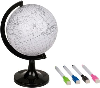 Glob rrotullues OUT OF THE BLUE Ø22cm me markerë