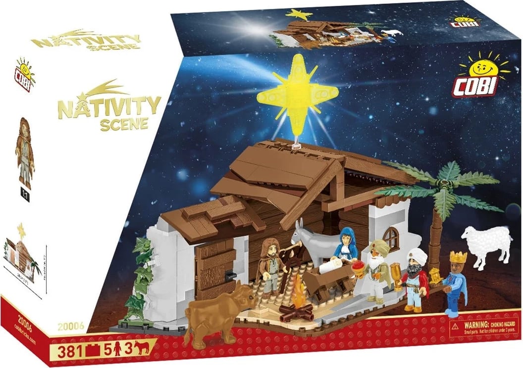 Set COBI Nativity Scene, plastikë