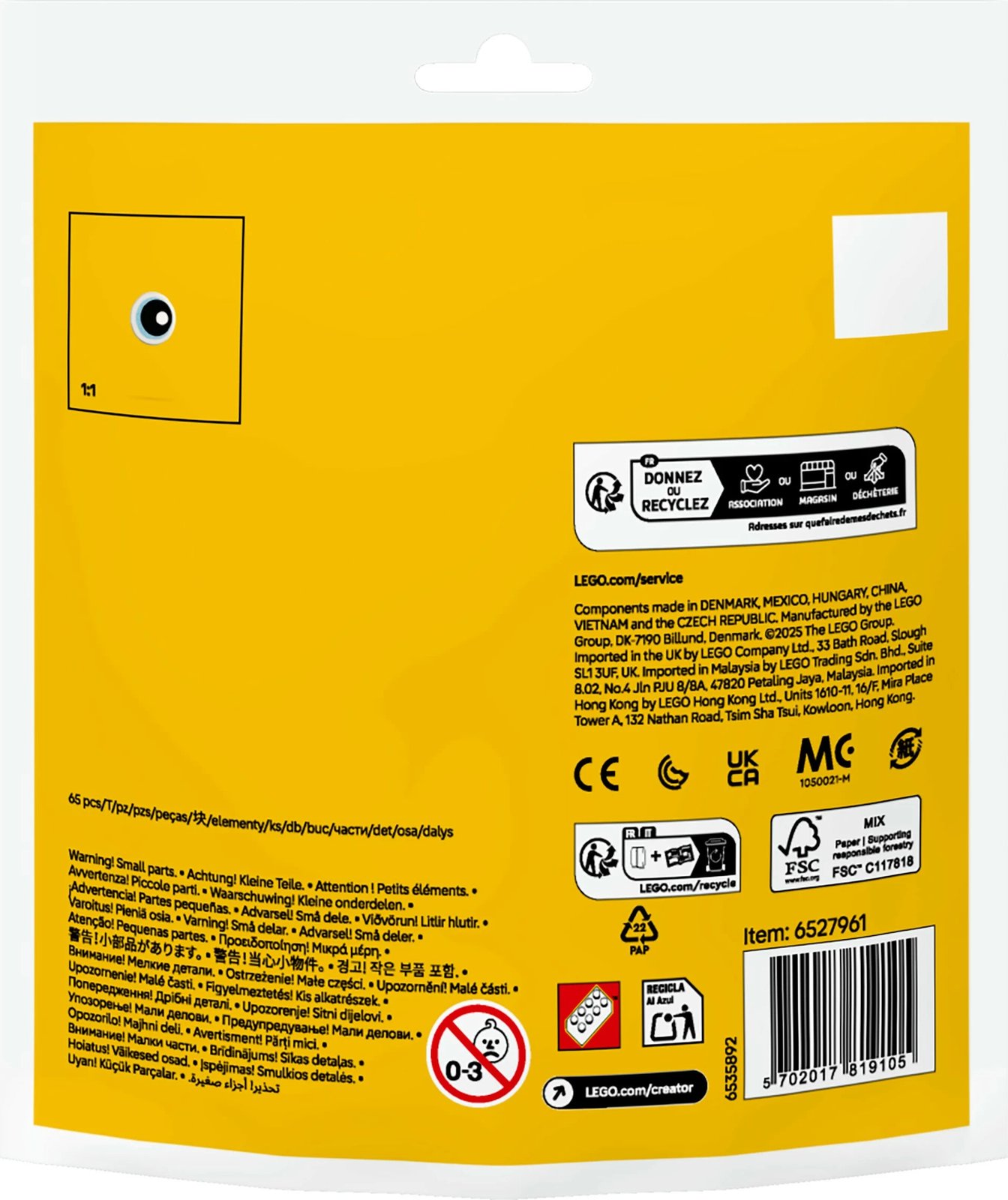 Set ndërtimi LEGO Creator 30690, 65 pjesë, shumëngjyrësh
