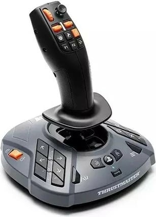 Joystick Thrustmaster Simtask FarmStick PS, për PC/PS5, 33 butona, i zi