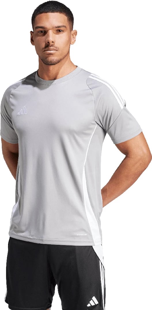 Maicë futbolli për meshkuj adidas, gri