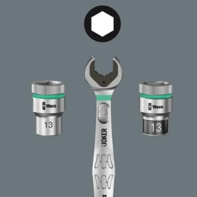 Çelës Wera Joker, 17 mm, Inox