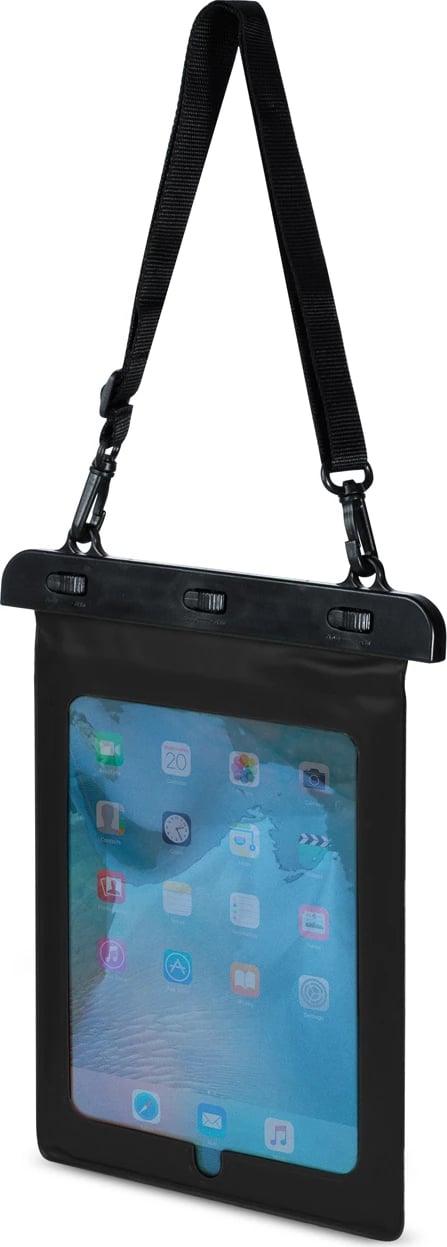 Mbështjellës tablet Hurtel, PVC i papërshkueshëm nga uji, i zi