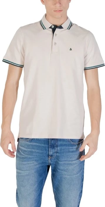 Polo për meshkuj Jack & Jones, beige