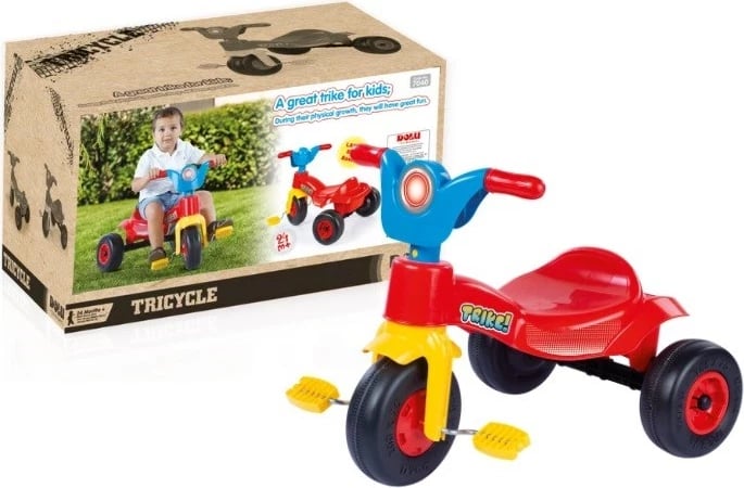Tricikël për fëmijë DOLU 3 rrota, model 7040 70401, shumëngjyrëshe