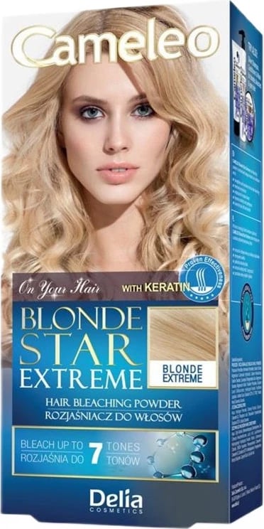Zbardhues për flokë Cameleo Blonde Star Extreme për femra Blond Extreme, 1 copë
