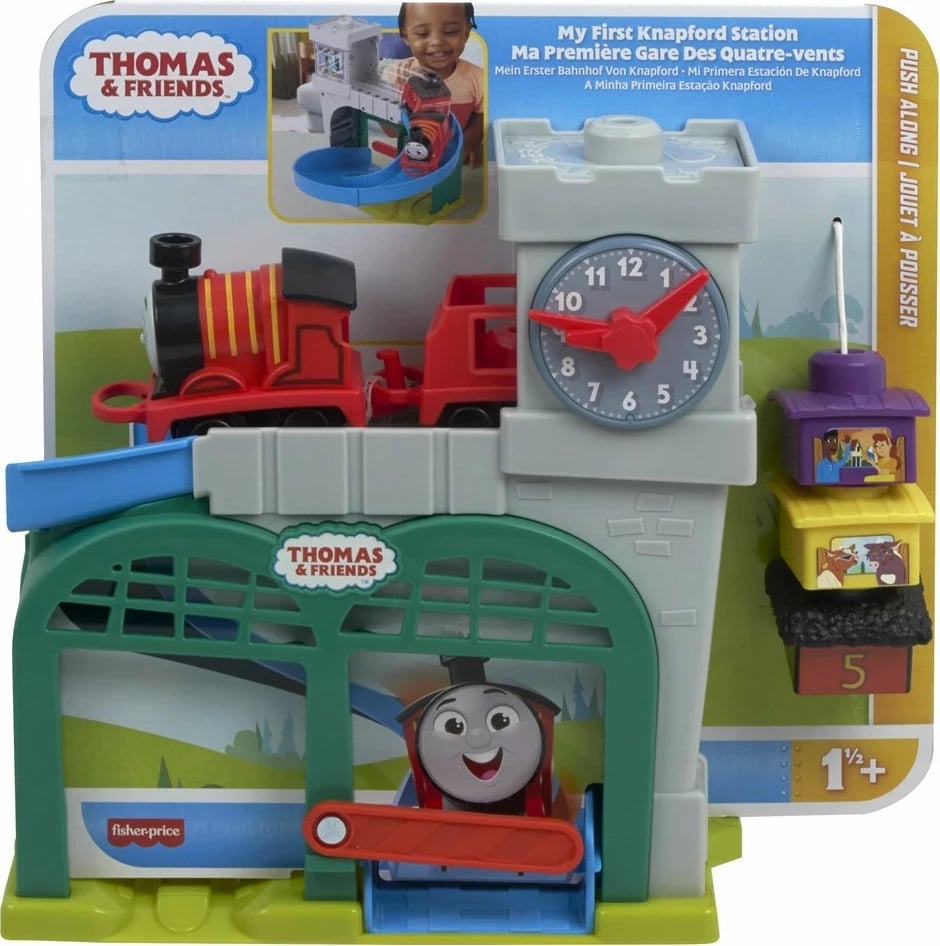 Set lodrash Fisher-Price Thomas & Friends My First Knapford Station, Multingjyrësh