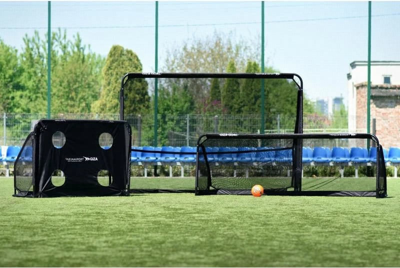 Rrjetë Porte Yakimasport Giza për Futboll, e Zezë