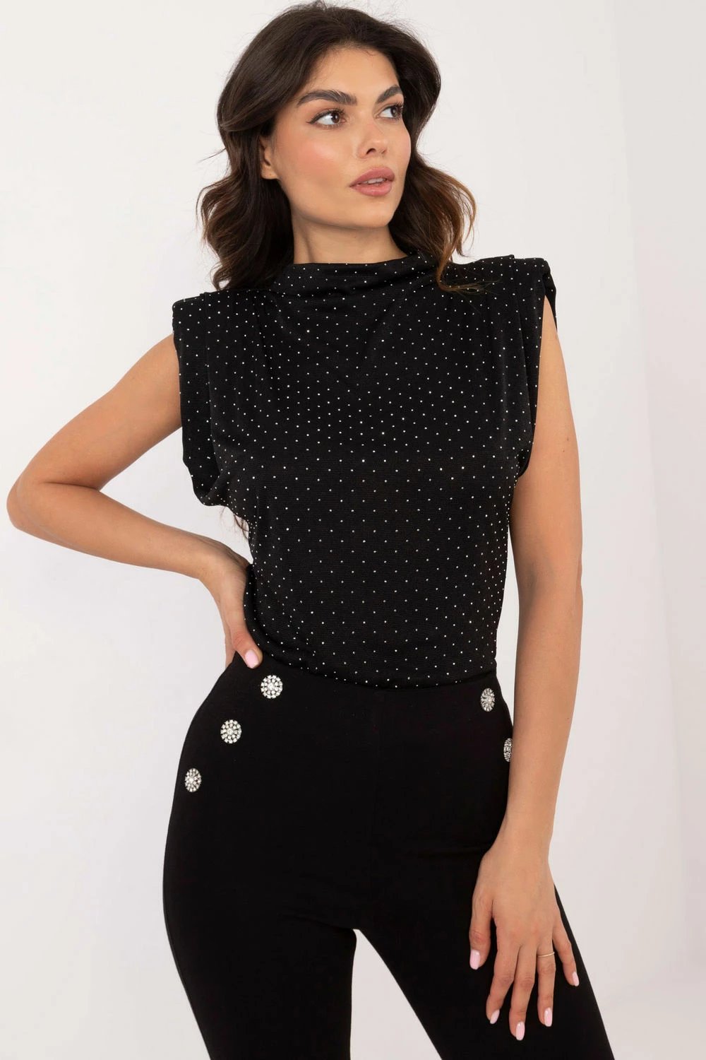 Bluzë femra Italy Moda, e zezë