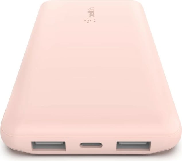 Powerbank Belkin BPB011btRG 10,000mAh, 15W, USB-A & USB-C, Rozë e artë