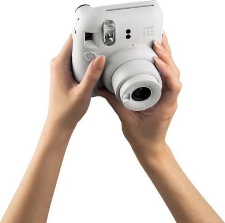 Aparat fotografik instant Fujifilm Instax Mini 12, i bardhë