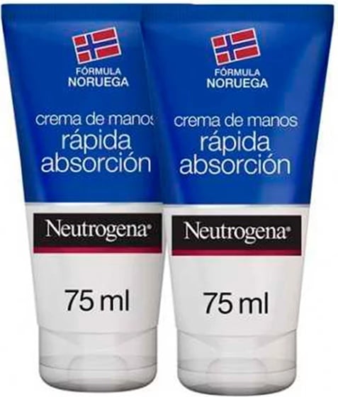 Krem për duar Neutrogena Double Fast Absorption unisex 2x75ml