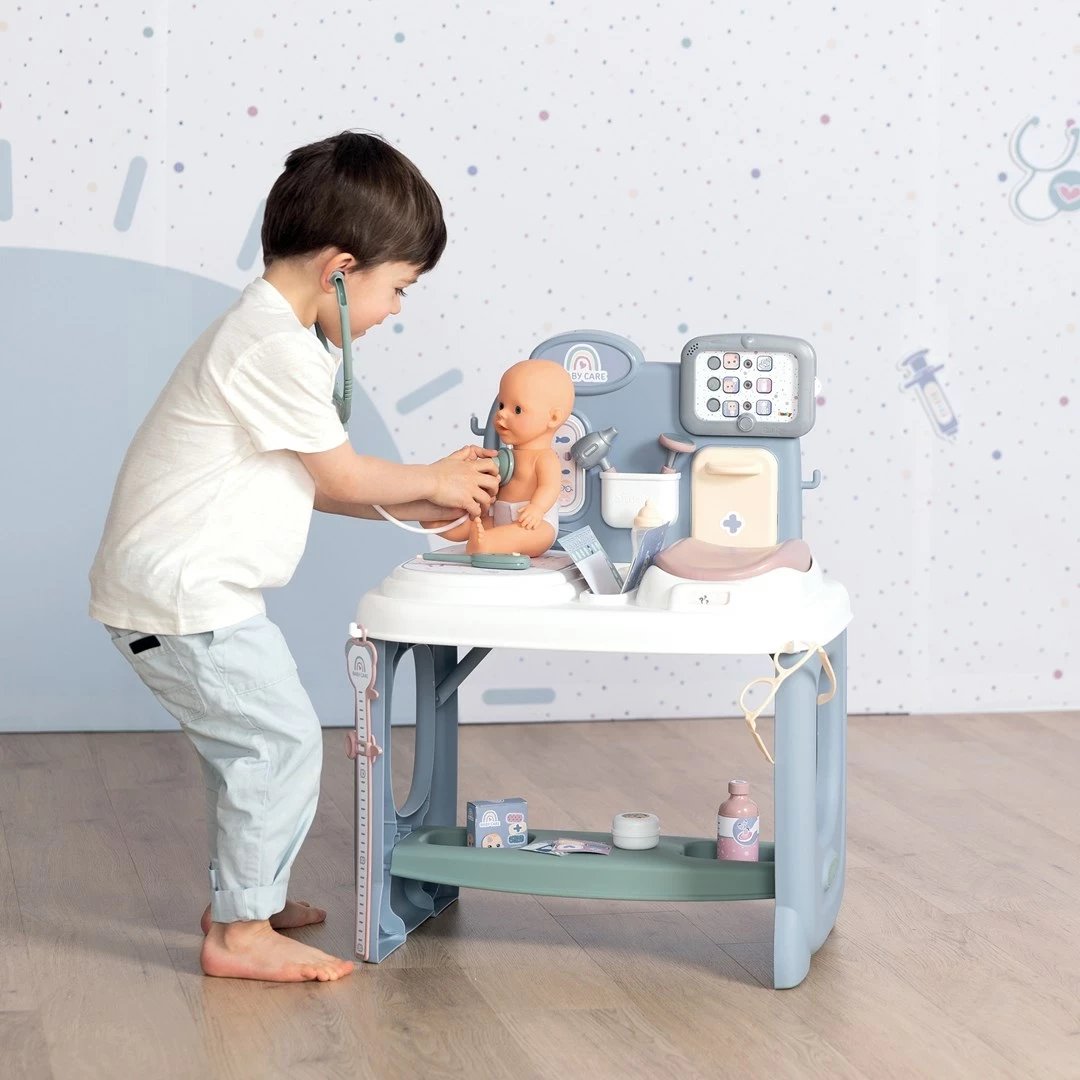 Aksesor kukullash Smoby 7600240305, set loje Baby Care, multikolor
