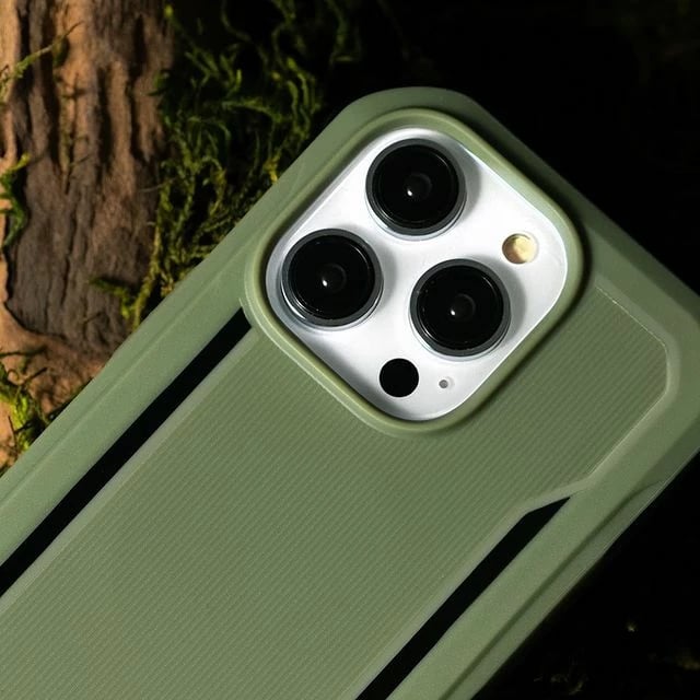 Mbështjellës Raptic X-Doria Fort Case për iPhone 14 Pro Max me MagSafe, i gjelbër
