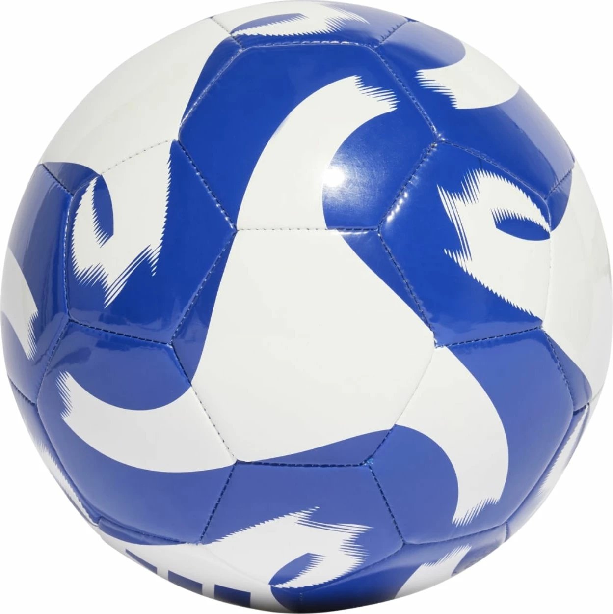 Top futbolli adidas, blu-bardhë