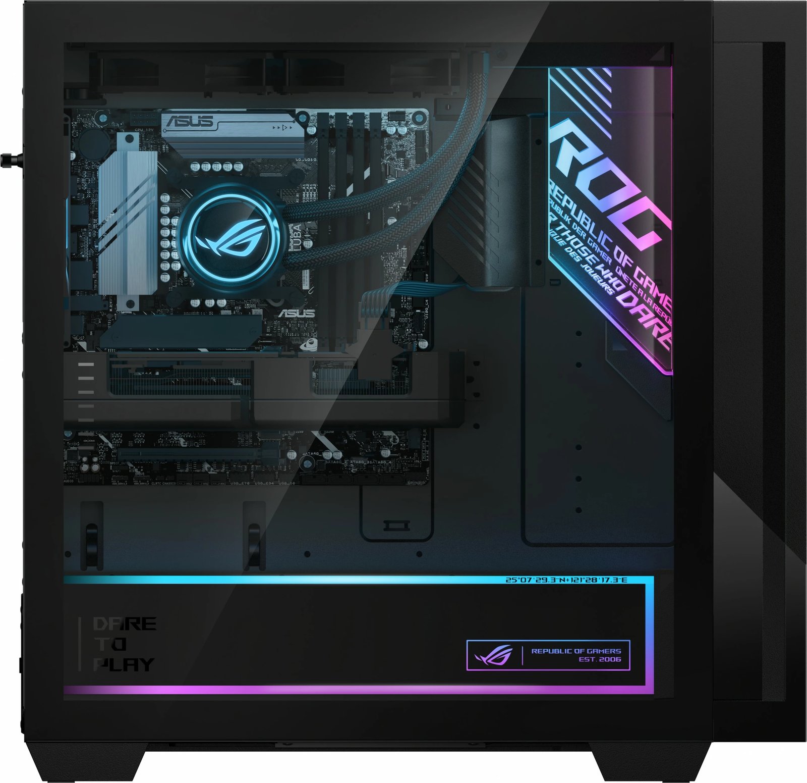 Kompjuter ASUS ROG GM700 R7-9800X3D, 64GB RAM, 1TB SSD, e zezë