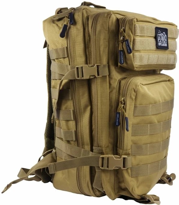 Çantë shpine për hiking Offlander, 43L, jeshile