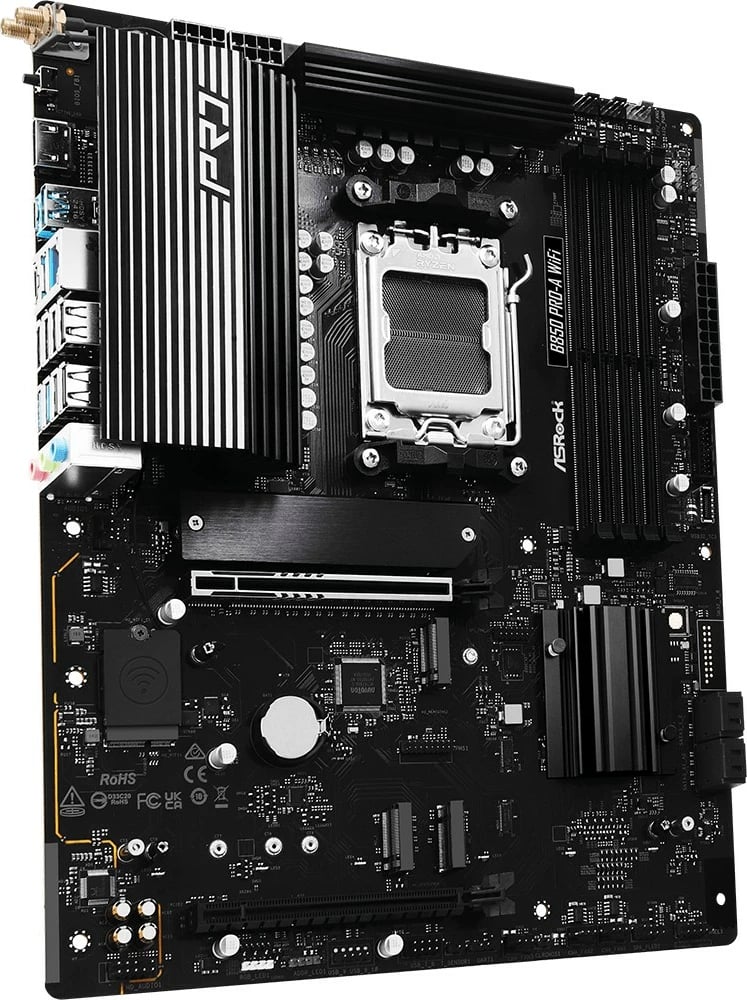 Pllakë amë ASRock B850 PRO-A WIFI, ATX, Socket AM5, DDR5, WiFi 6E