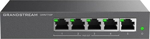 Switch Grandstream GWN 7700P, 5xGbE, 4xPOE, i zi
