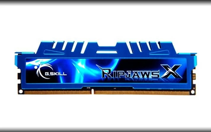 RAM Memorje G.SKILL RipjawsX 16GB (2x8GB), DDR3, 2400MHz, CL11, me radiator, Set