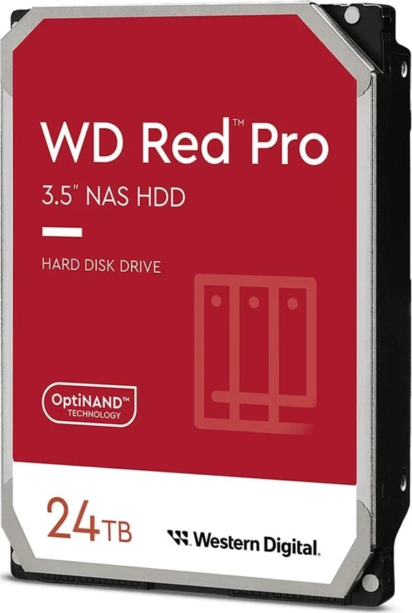 Hard disk WD Red Pro 3.5" 24 TB Serial ATA