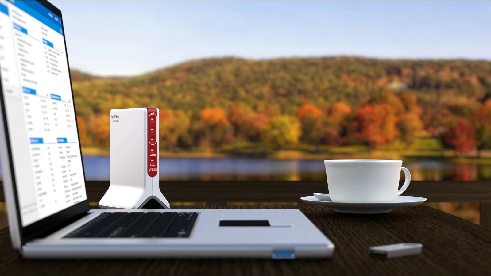 Router tavoline AVM FRITZ!Box 6820 LTE, Wi-Fi 4 (802.11n), Single-band (2.4 GHz), Bardhë