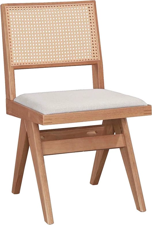 Tavolinë me karrige Winslow set 5 copë dru gome ngjyrë arre e lehtë 160x85x75cm