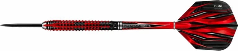 Shigjeta darts Harrows unisex, të zeza të kuqe