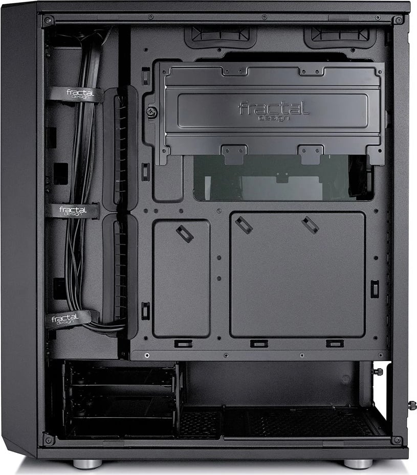 Kasë Fractal Design Meshify C, Midi Tower, ATX, ITX, micro ATX, E zezë Kasë Fractal Design Meshify C, Midi Tower, ATX, ITX, micro ATX, E zezë