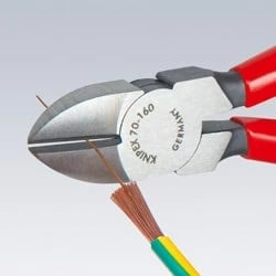 Knipex KP-7002125, Pinca prerëse, e kuqe dhe blu