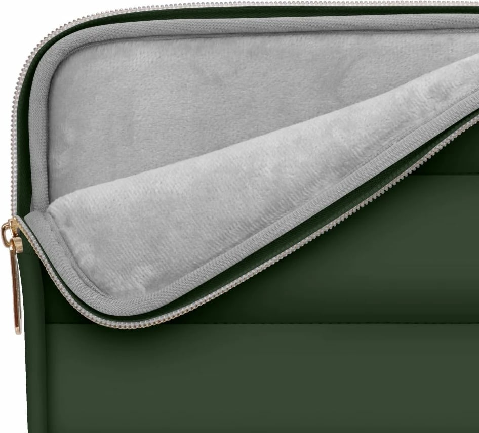Mbështjellës laptopi Tech-Protect Puffy 13-14 inç me çantë aksesorësh, ulliri