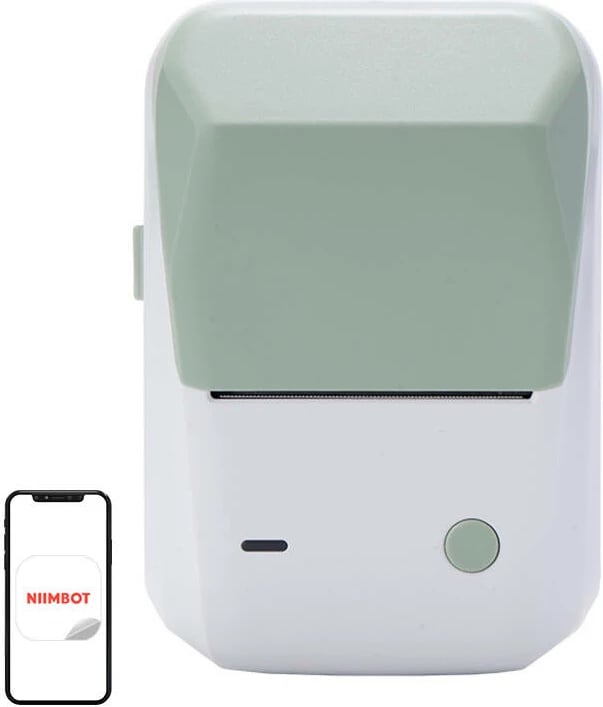 Printer etiketa Niimbot B1, wireless, Bluetooth, 1500 mAh, i gjelbër